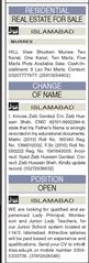 Job Openings for Principal and Teachers in Islamabad – Jobs ad in Islamabad from Dawn, published 16 Apr 2026